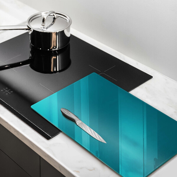 Glass worktop saver Turquoise