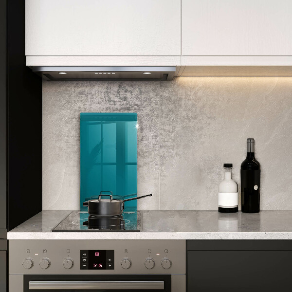 Glass worktop saver Turquoise