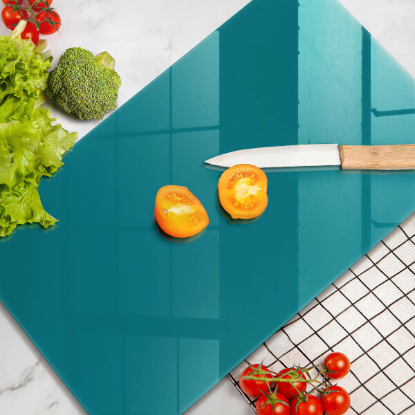 Glass worktop saver Turquoise