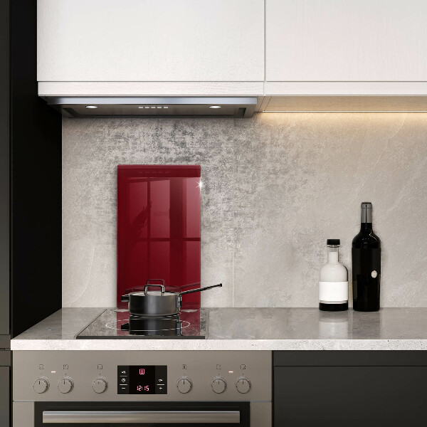 Glass worktop saver Burgundy