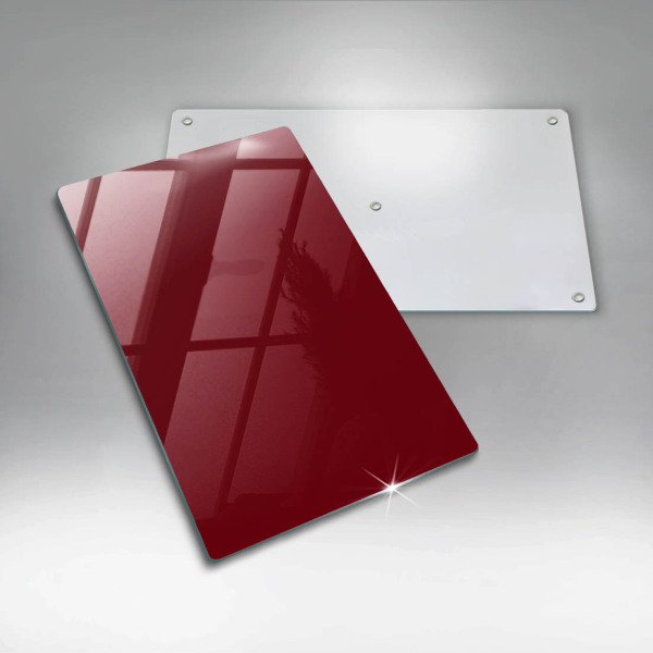 Glass worktop saver Burgundy