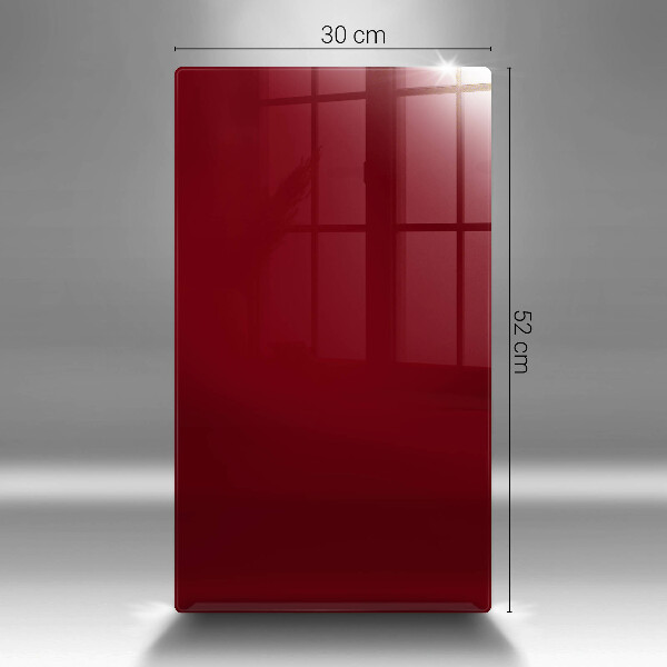 Glass worktop saver Burgundy