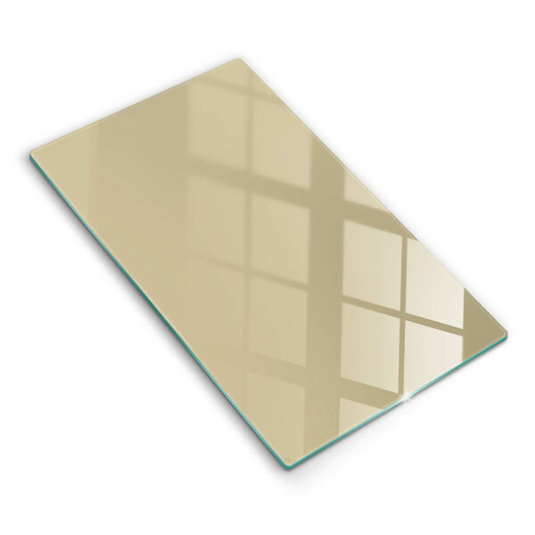 Glass worktop saver Beige colour