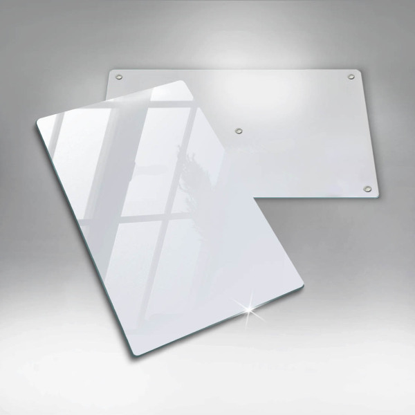 Glass worktop saver White color
