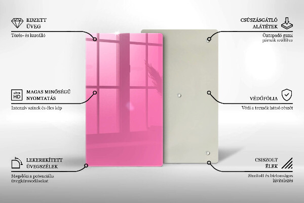 Work surface savers Pink color