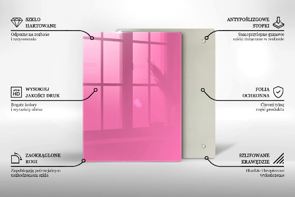 Work surface savers Pink color