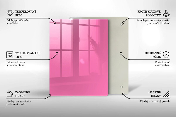 Work surface savers Pink color