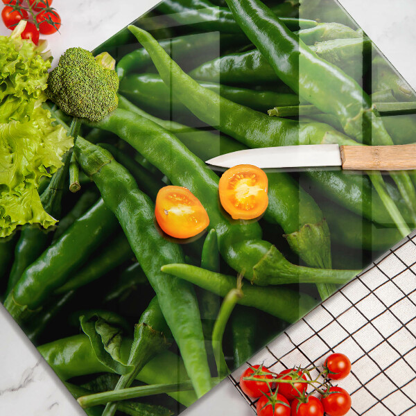 Kitchen countertop cover Pods peas