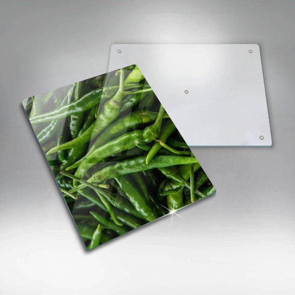 Kitchen countertop cover Pods peas