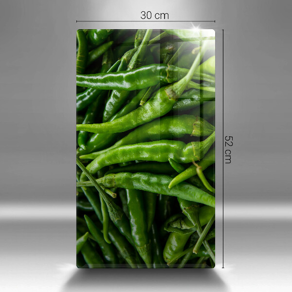 Kitchen countertop cover Pods peas