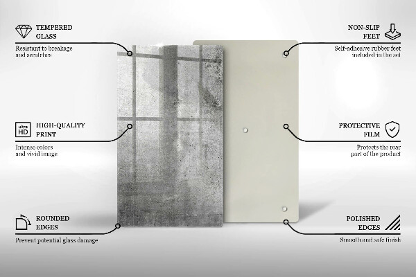 Kitchen countertop cover Concrete texture