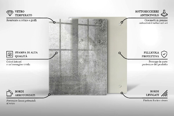 Kitchen countertop cover Concrete texture