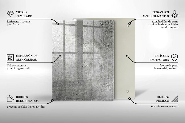 Kitchen countertop cover Concrete texture