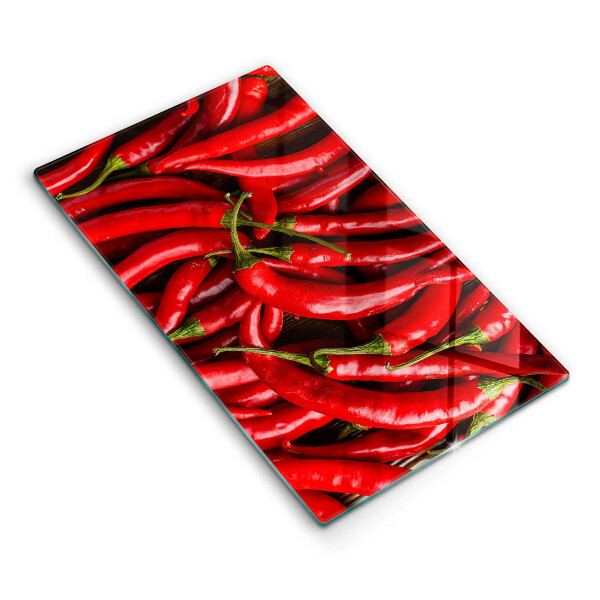 Kitchen countertop cover Hot chili peppers