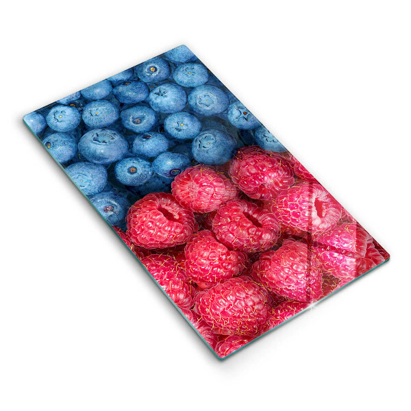 Kitchen countertop cover Fruit of raspberry and blueberries