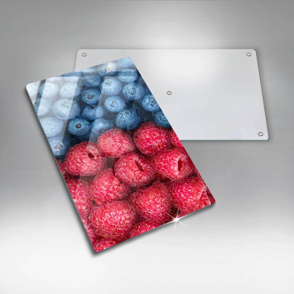 Kitchen countertop cover Fruit of raspberry and blueberries
