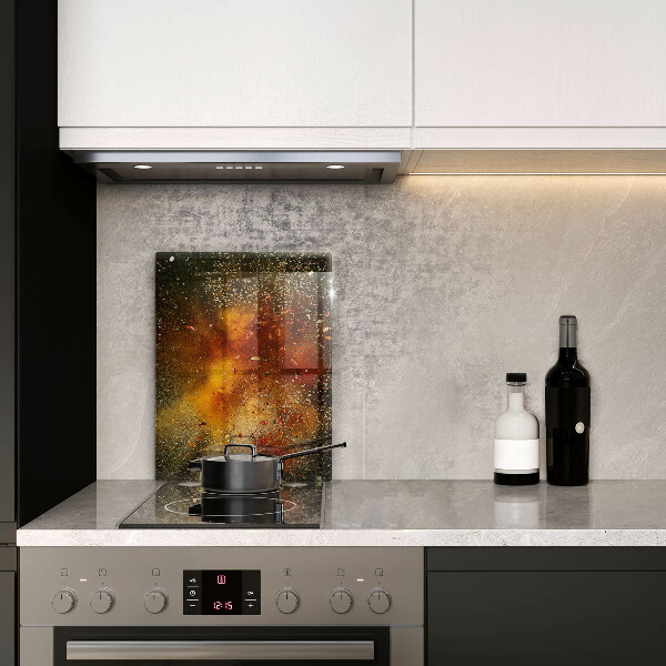 Kitchen countertop cover Colorful spices