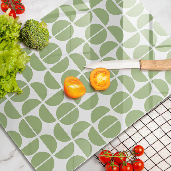 Glass worktop saver Boho shapes