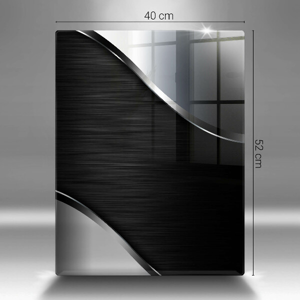 Glass worktop saver Metal abstraction