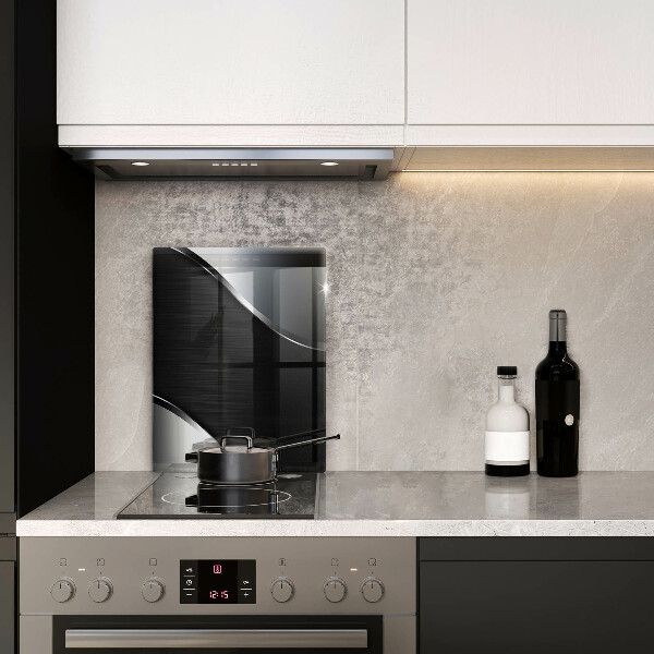 Glass worktop saver Metal abstraction