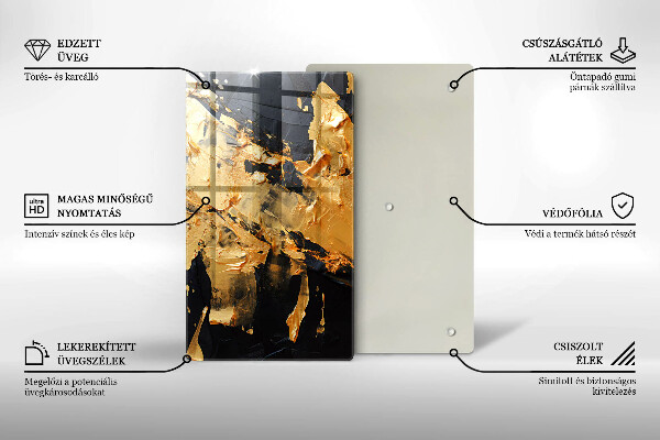 Kitchen countertop cover Elegant paint texture