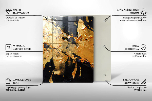 Kitchen countertop cover Elegant paint texture