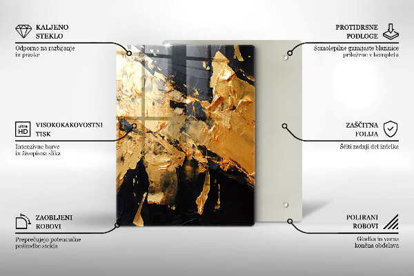 Kitchen countertop cover Elegant paint texture