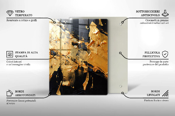 Kitchen countertop cover Elegant paint texture