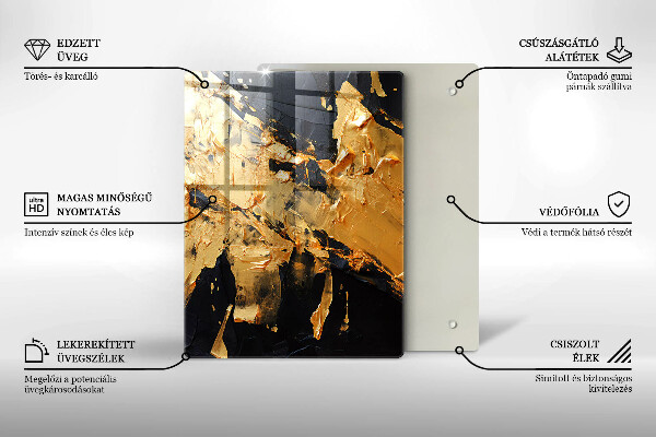 Kitchen countertop cover Elegant paint texture