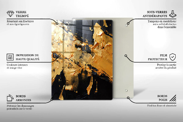 Kitchen countertop cover Elegant paint texture