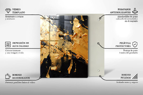 Kitchen countertop cover Elegant paint texture