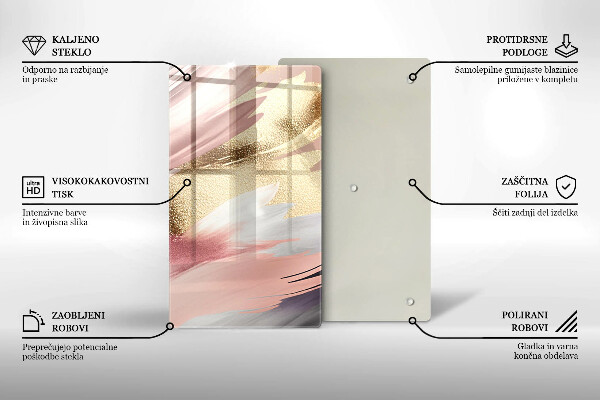 Kitchen countertop cover Pastel spots