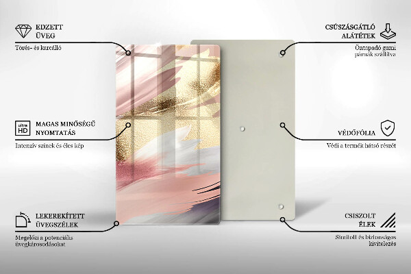 Kitchen countertop cover Pastel spots