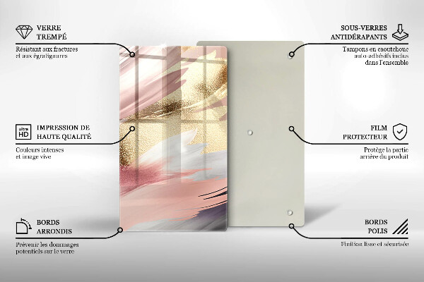 Kitchen countertop cover Pastel spots