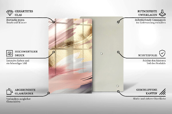 Kitchen countertop cover Pastel spots