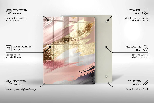 Kitchen countertop cover Pastel spots