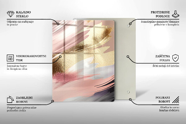 Kitchen countertop cover Pastel spots