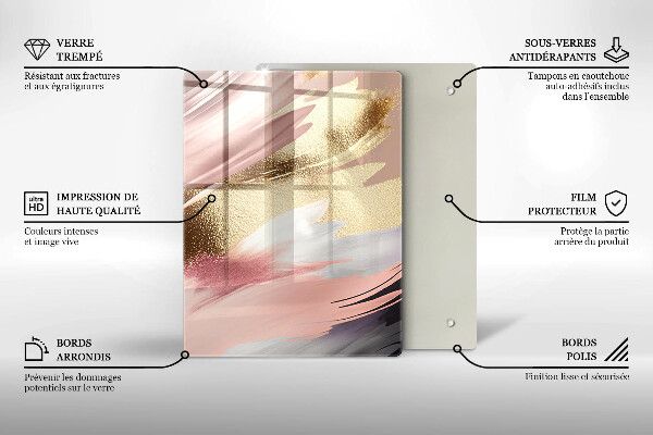 Kitchen countertop cover Pastel spots