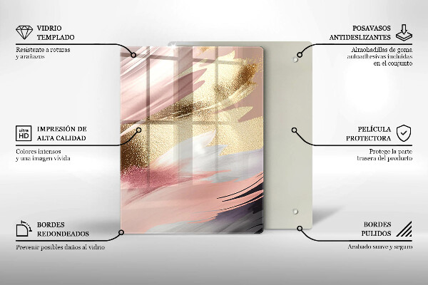 Kitchen countertop cover Pastel spots