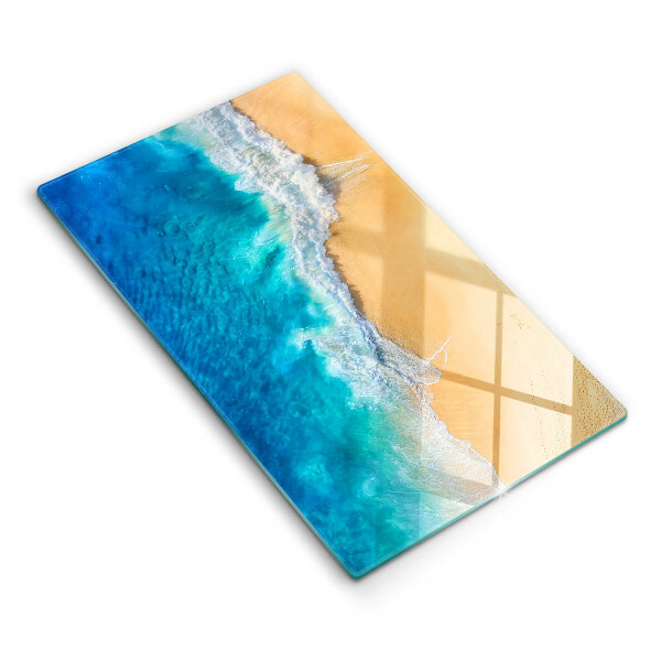 Kitchen countertop cover Beach and sea