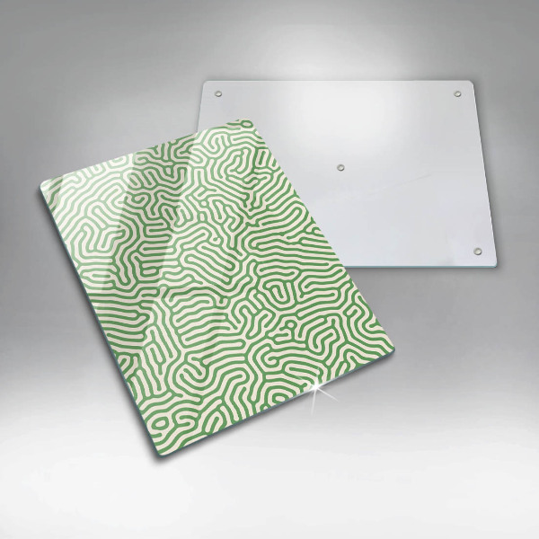 Glass worktop saver Abstraction lines