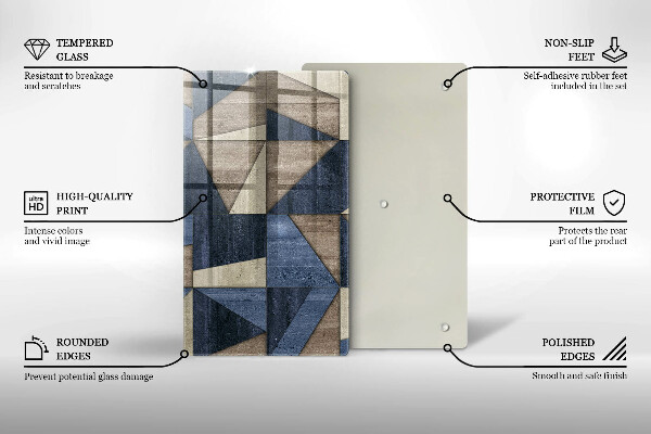 Kitchen countertop cover Geometric abstraction