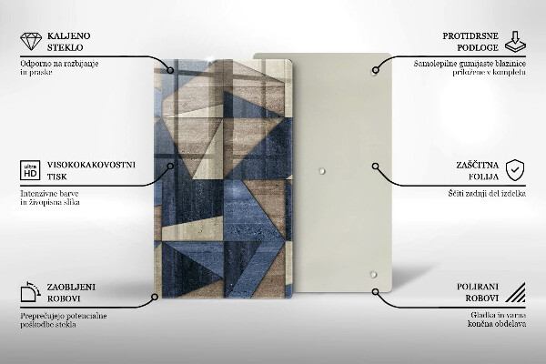 Kitchen countertop cover Geometric abstraction