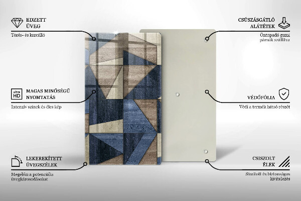 Kitchen countertop cover Geometric abstraction