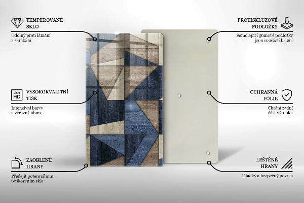 Kitchen countertop cover Geometric abstraction