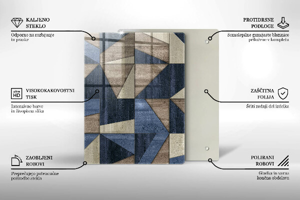 Kitchen countertop cover Geometric abstraction