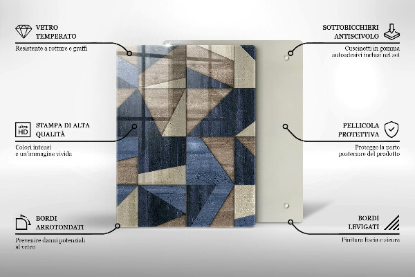 Kitchen countertop cover Geometric abstraction