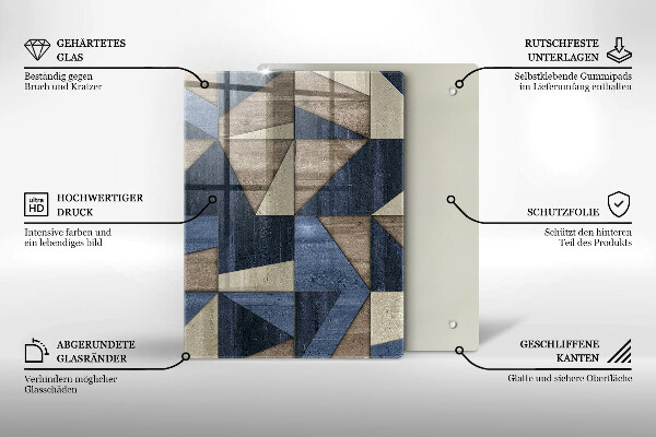 Kitchen countertop cover Geometric abstraction