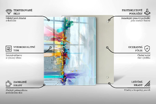 Kitchen countertop cover Painted abstraction