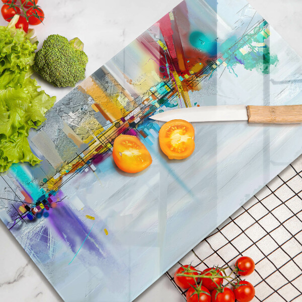 Kitchen countertop cover Painted abstraction